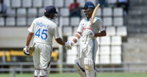 Rohit Sharma and Yashasvi Jaiswal set another record as openers in Tests.